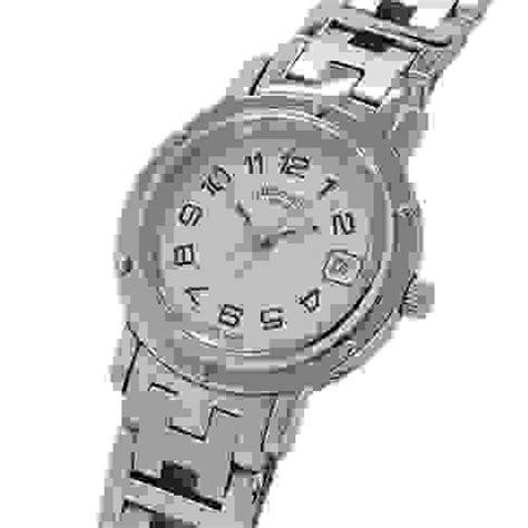 Hermès Clipper Ladies Clipper Date Quartz Stainless Steel